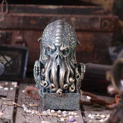 Cthulhu Figurine H P Lovecraft Squid Octopus Ornament 17cm 7