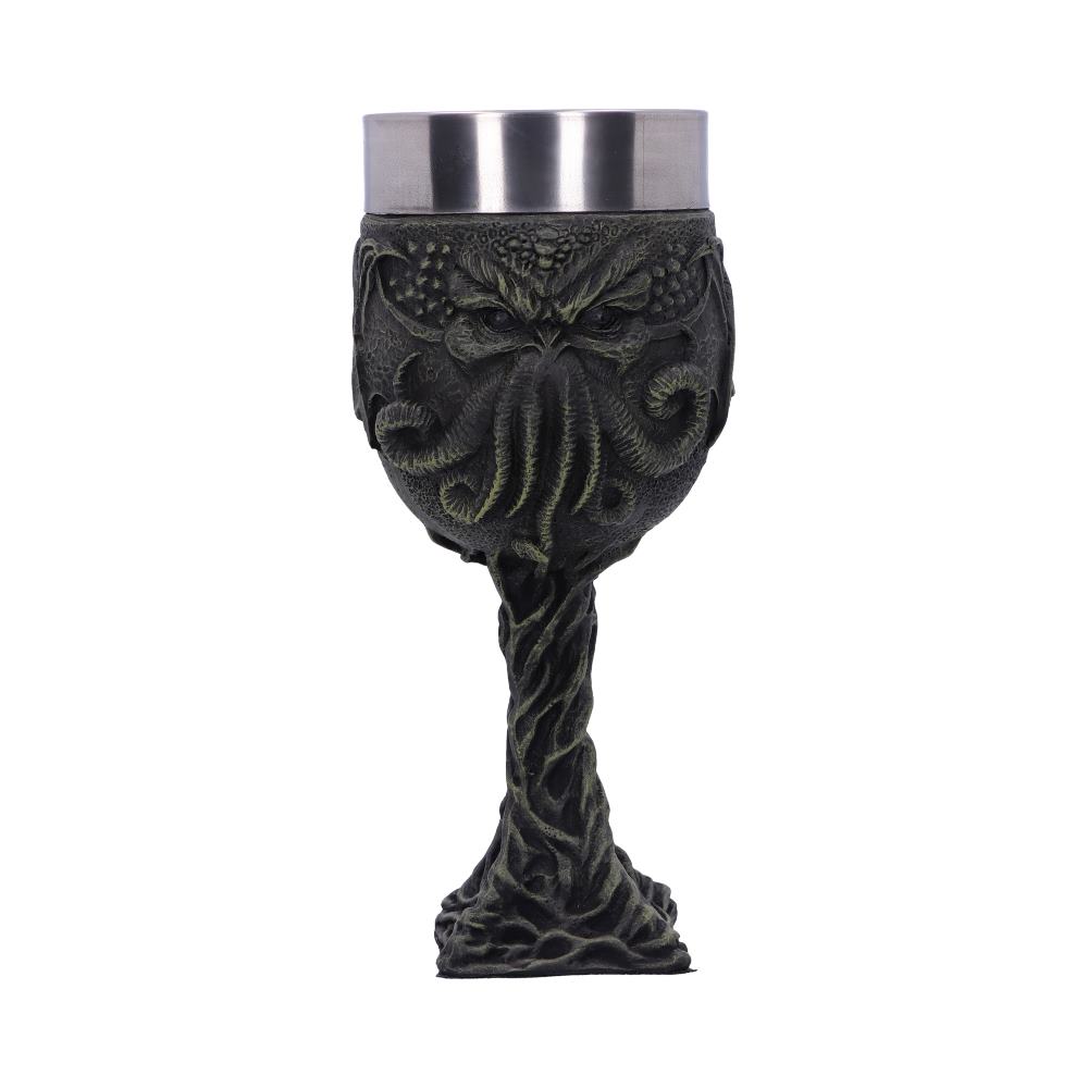 Cthulhus Thirst Goblet Lovecraft Octopus Monster Wine Glass 17cm 3