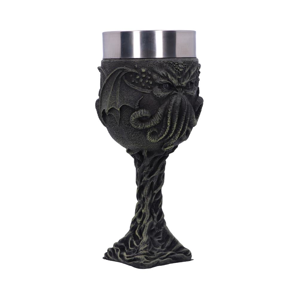 Cthulhus Thirst Goblet Lovecraft Octopus Monster Wine Glass 17cm 4