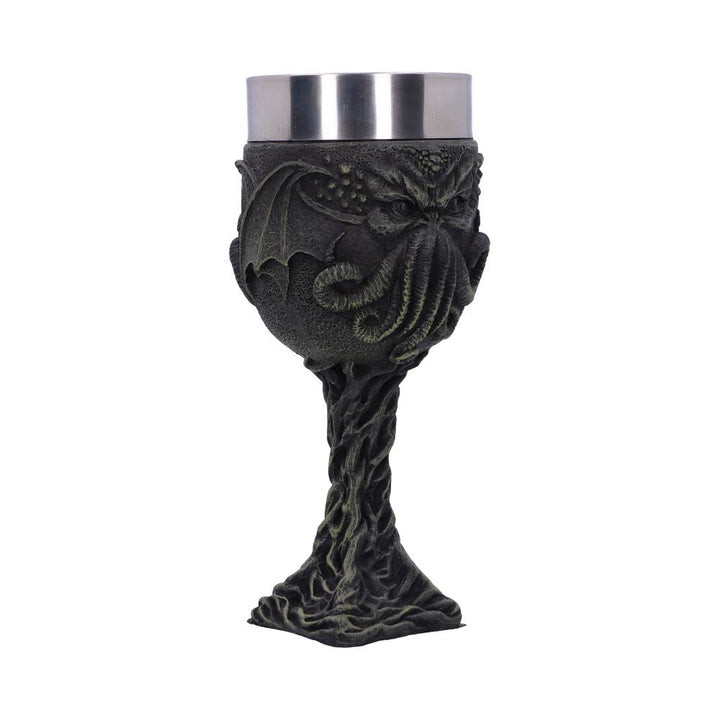 Cthulhus Thirst Goblet Lovecraft Octopus Monster Wine Glass 17cm 4
