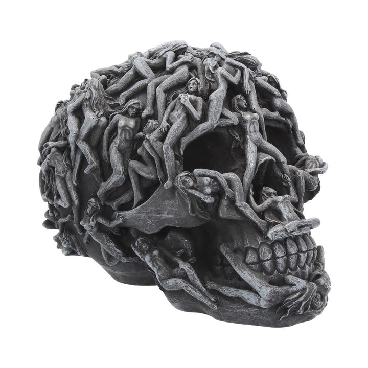 Hells Desire Skull Naked Temptress Ornament Hells 18cm