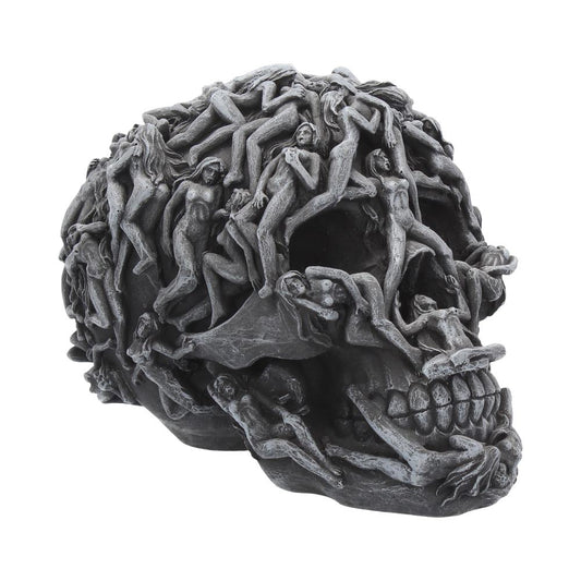Hells Desire Skull Naked Temptress Ornament Hells 18cm 1