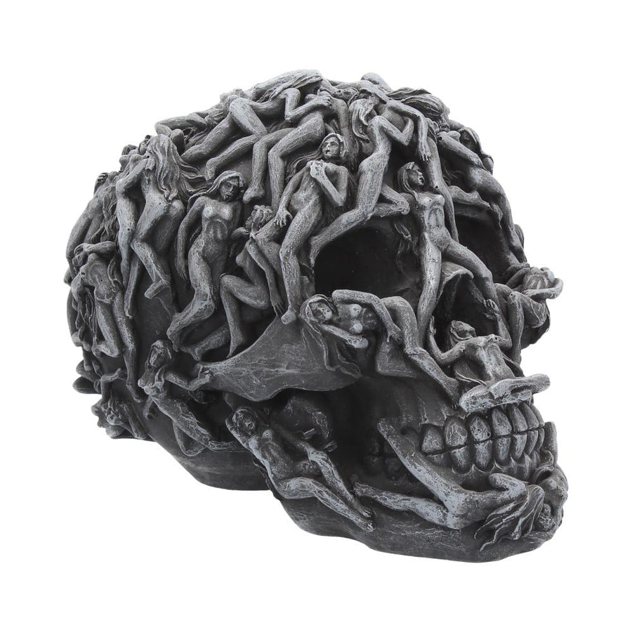 Hells Desire Skull Naked Temptress Ornament Hells 18cm 1