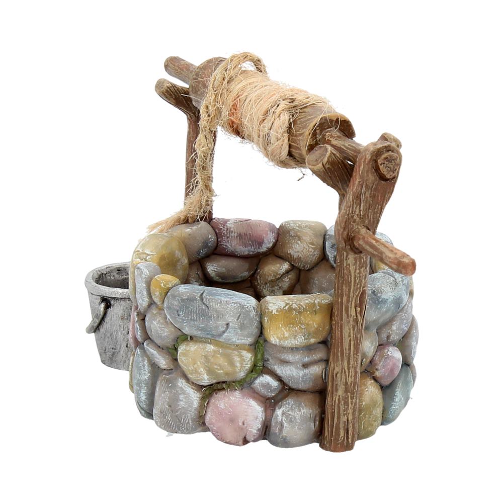 Wishing Well Small Fairy House Figurine 10.5cm Desktop Statue 2