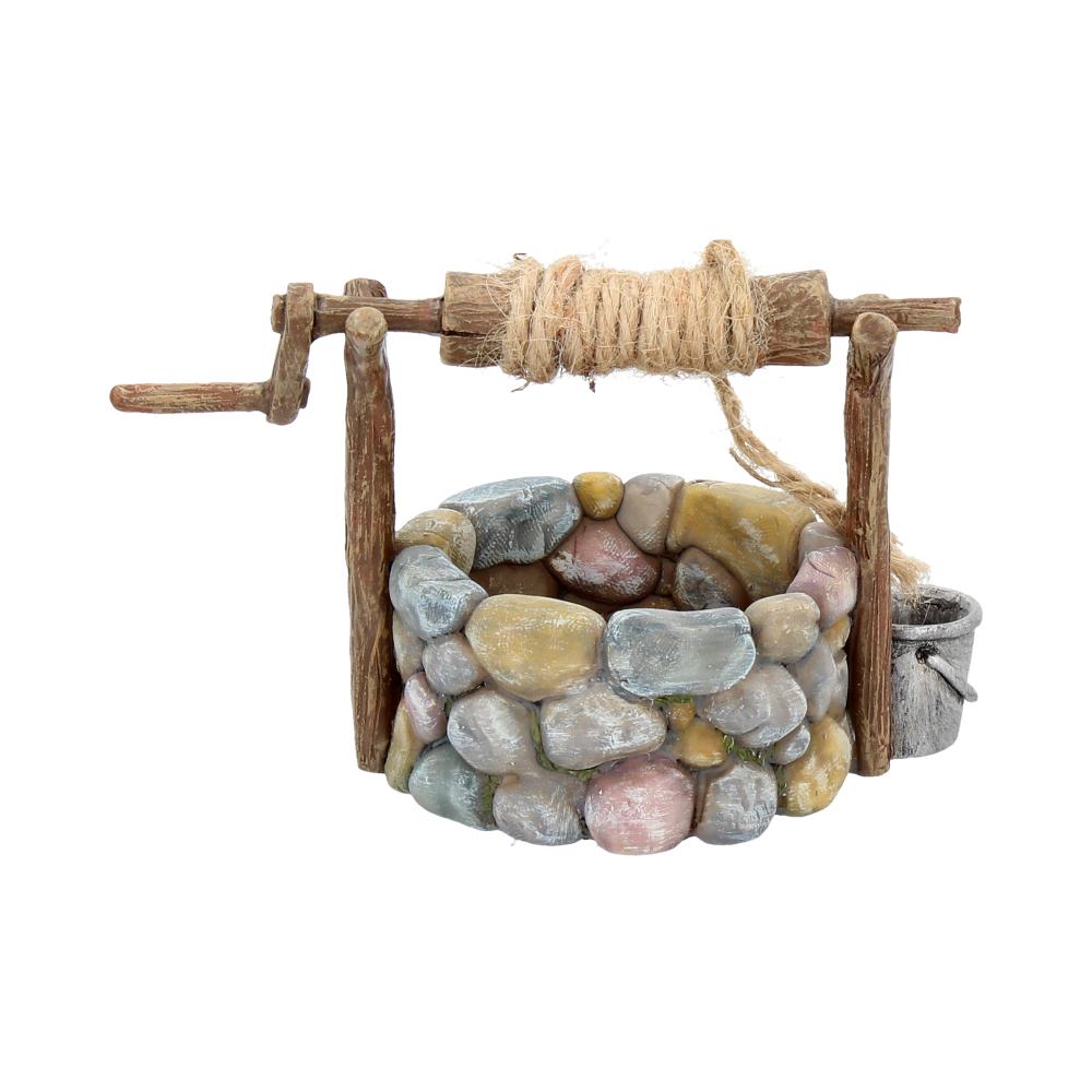 Wishing Well Small Fairy House Figurine 10.5cm Desktop Statue 4