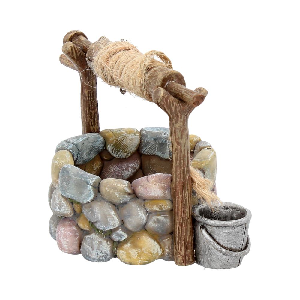 Wishing Well Small Fairy House Figurine 10.5cm Desktop Statue 5