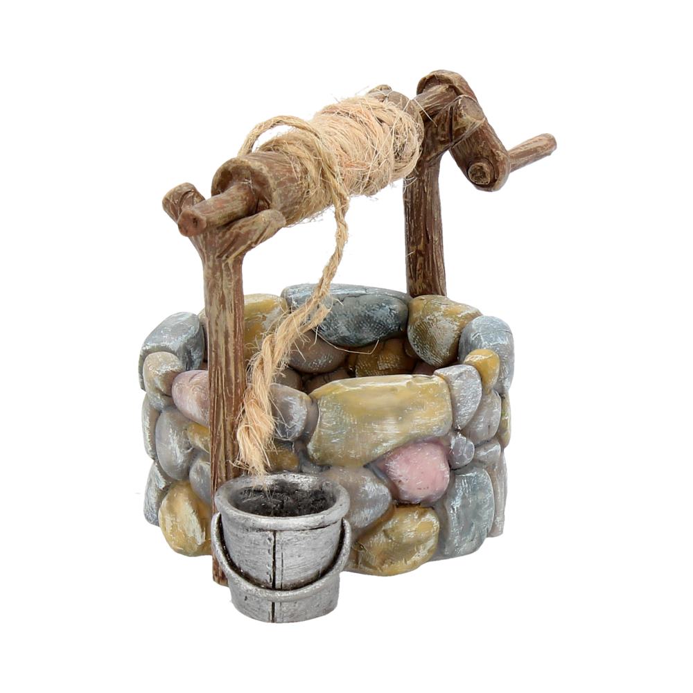 Wishing Well Small Fairy House Figurine 10.5cm Desktop Statue 6