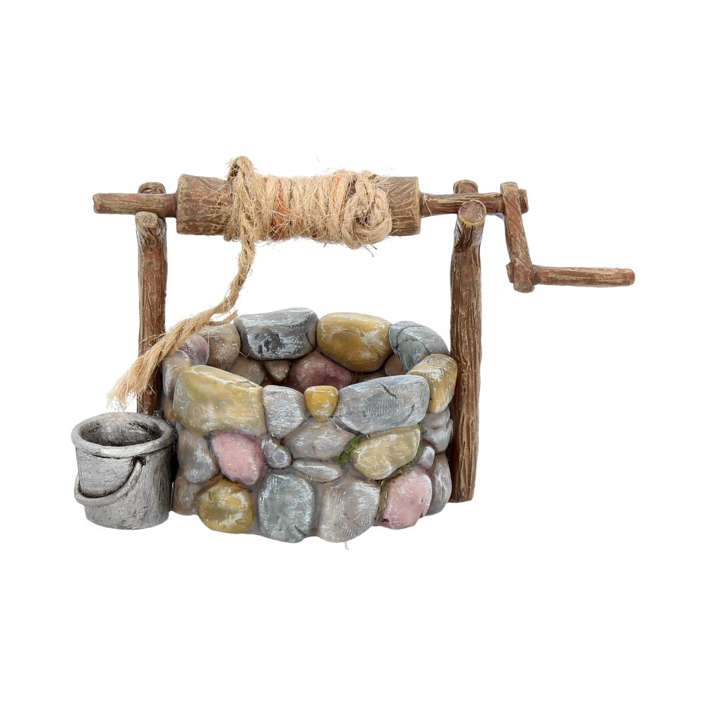 Wishing Well Small Fairy House Figurine 10.5cm Desktop Statue 1