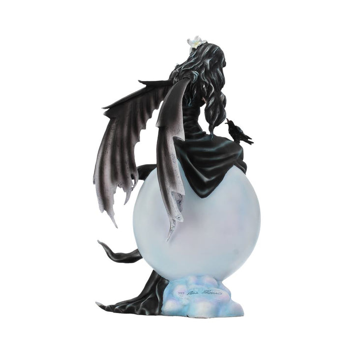 Dark Skies Moon Fairy and Raven Companion Figurine 28cm by Nene Thomas 4