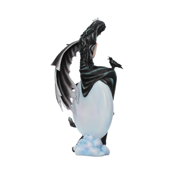 Dark Skies Moon Fairy and Raven Companion Figurine 28cm by Nene Thomas 5