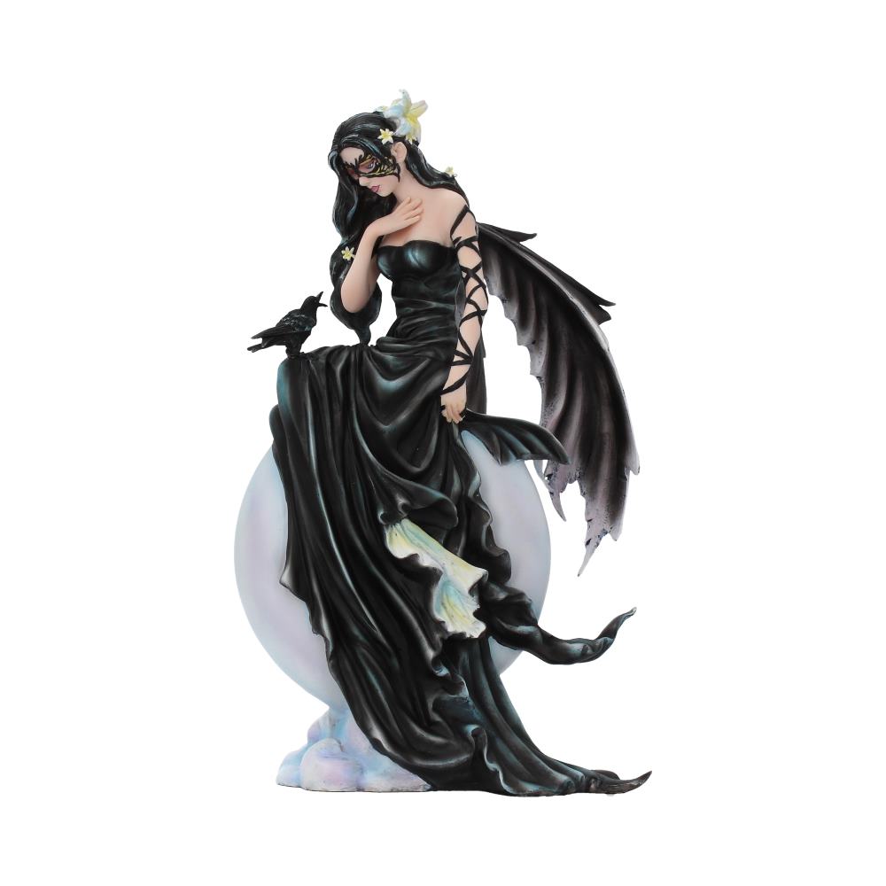 Dark Skies Moon Fairy and Raven Companion Figurine 28cm by Nene Thomas 1