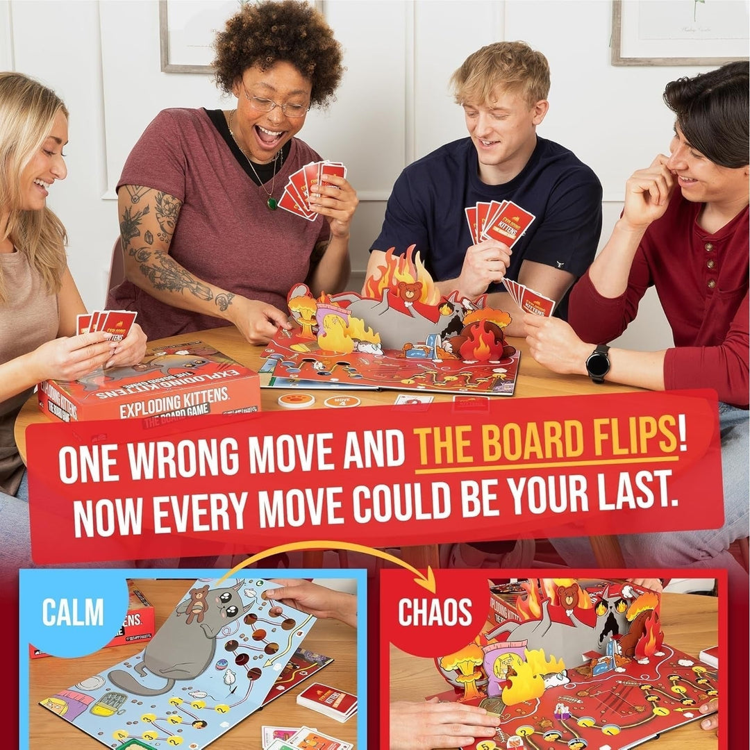 Exploding Kittens The Board Game Family Strategy Party
