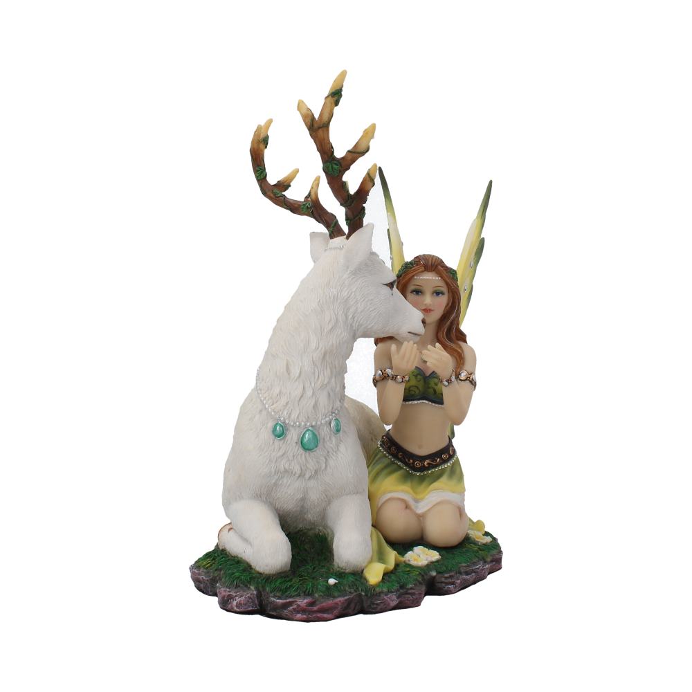 Adoration Stag and Spring Fairy Medium Figurine 23.5cm 6