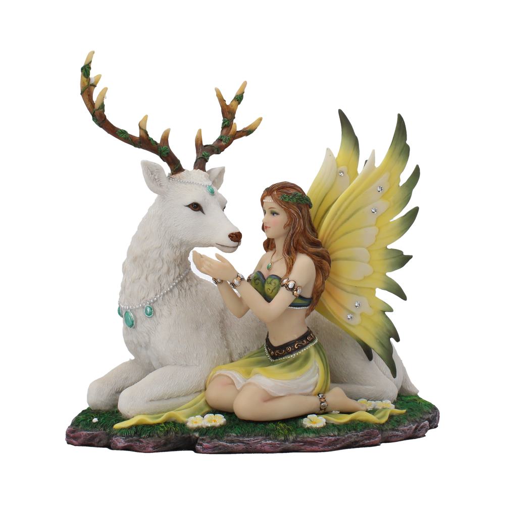 Adoration Stag and Spring Fairy Medium Figurine 23.5cm 1
