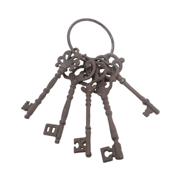 Aged Dungeon Keys Hanging Ornament 16.5cm