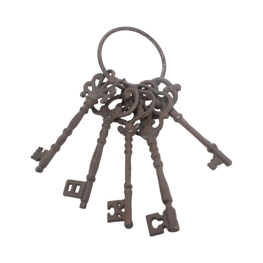 Aged Dungeon Keys Hanging Ornament 16.5cm 1