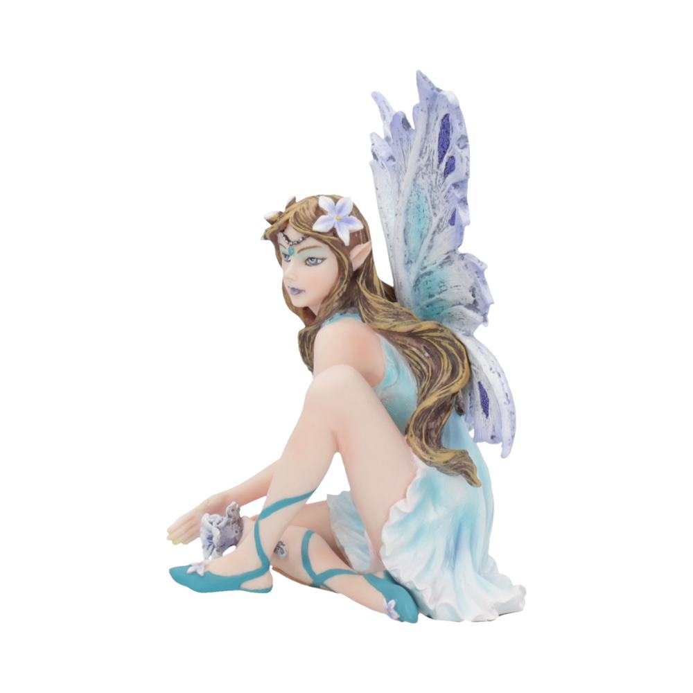 Melody Figurine Fairy Flower Ornament 12cm Resin Statue 2
