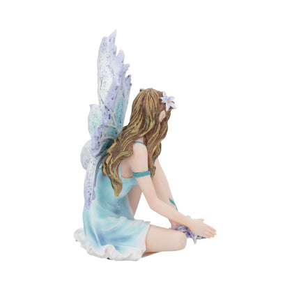 Melody Figurine Fairy Flower Ornament 12cm Resin Statue 5