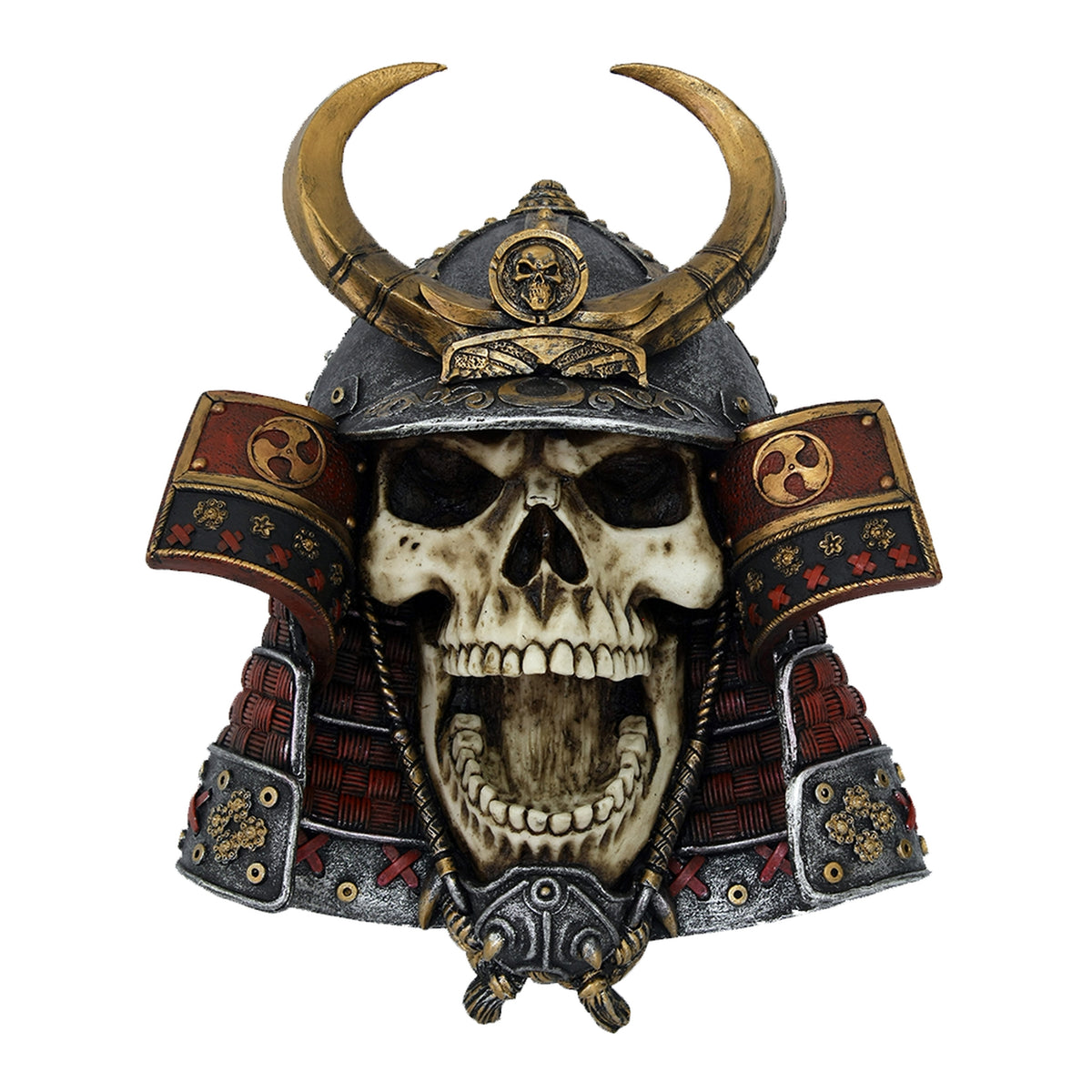 Kabuto Armoured Samurai Warrior Skull 26.6cm 1