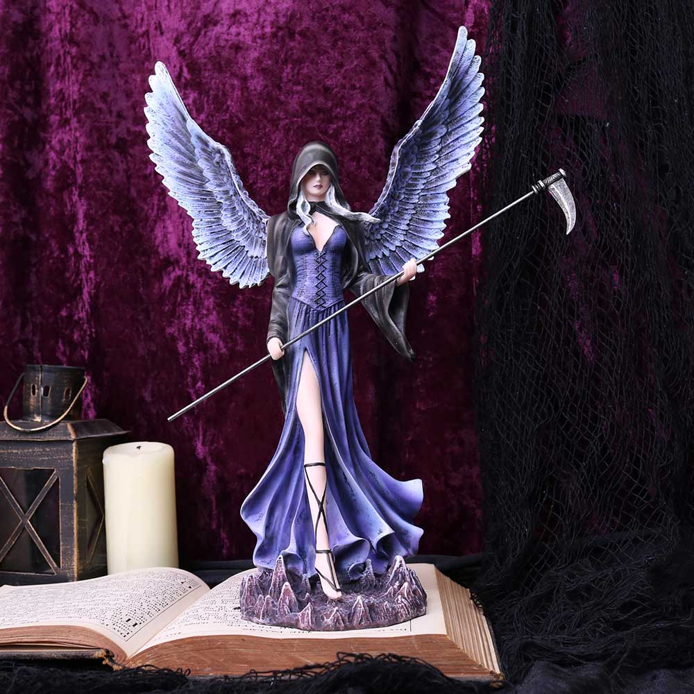 Dark Fairy Reaper Mercy 31cm Polyresin Statue 6