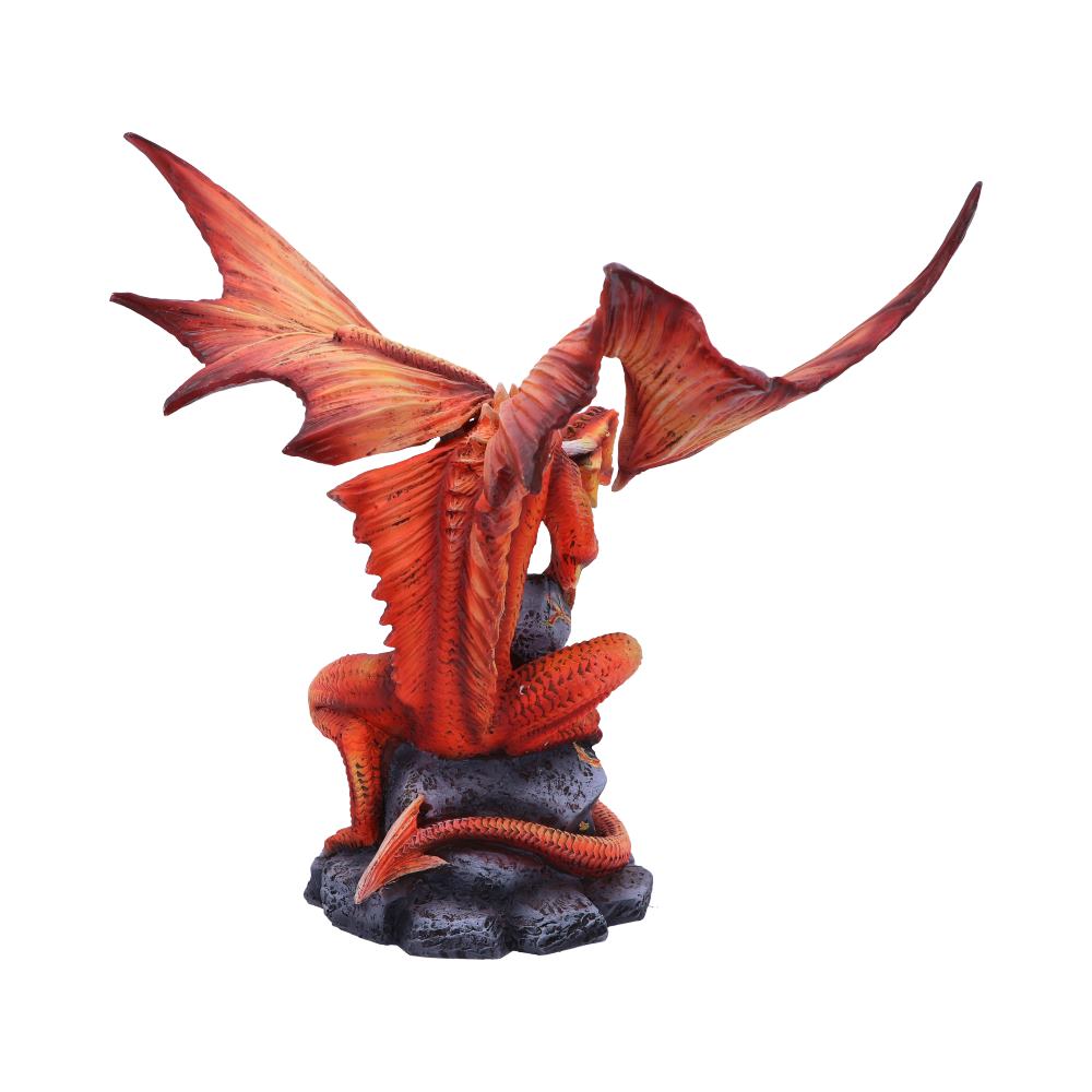 Adult Fire Dragon By Anne Stokes 24.5cm 3