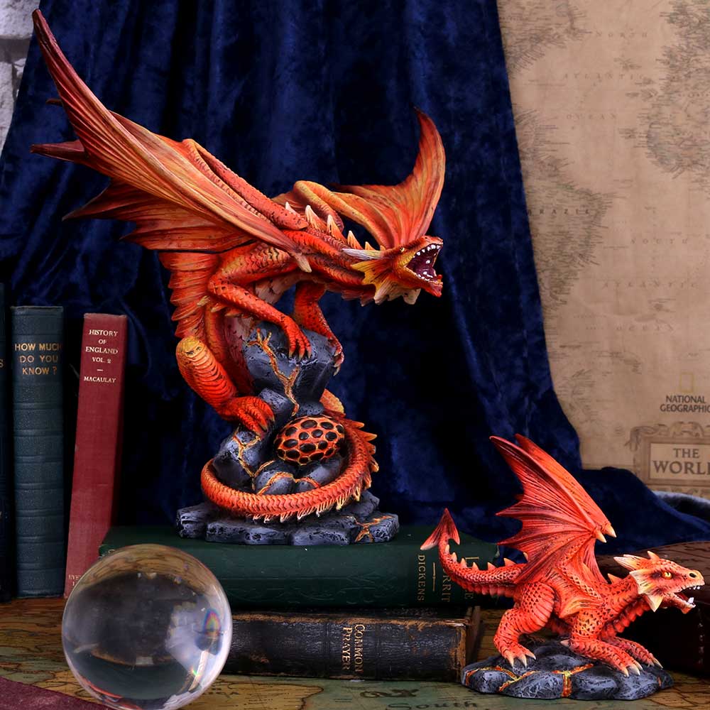 Adult Fire Dragon By Anne Stokes 24.5cm 8