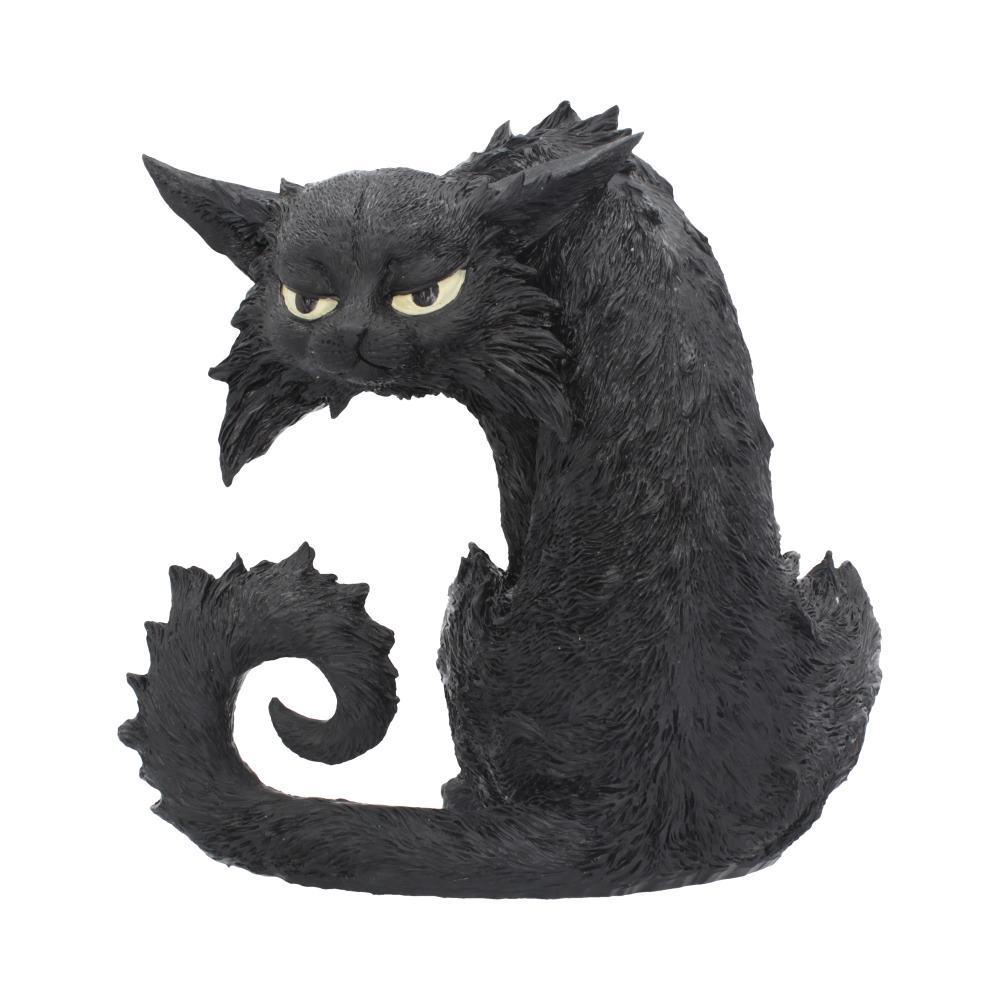 Large Black Cat Witches Familiar Figure Salem Spite 25.5cm Resin Statue 1