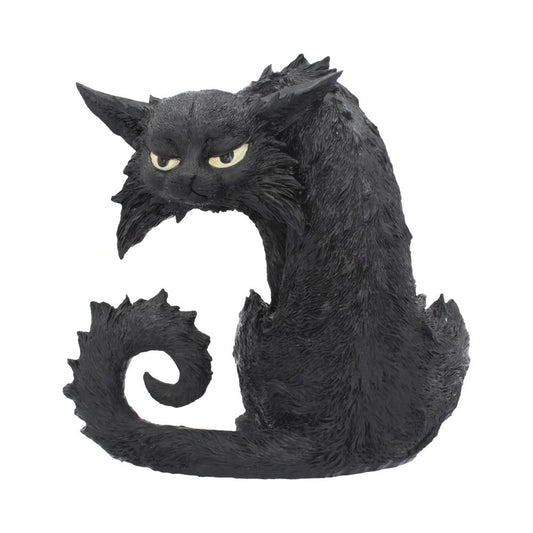 Large Black Cat Witches Familiar Figure Salem Spite 25.5cm Resin Statue 1
