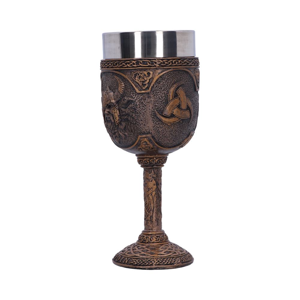 Odin Norse God of Wisdom and War Goblet 17cm 2