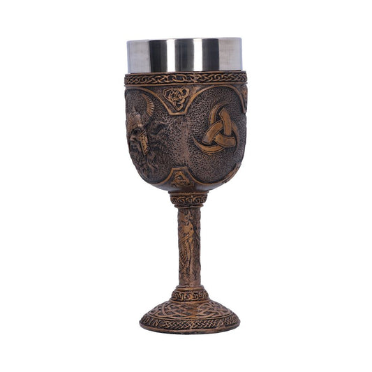 Odin Norse God of Wisdom and War Goblet 17cm 2