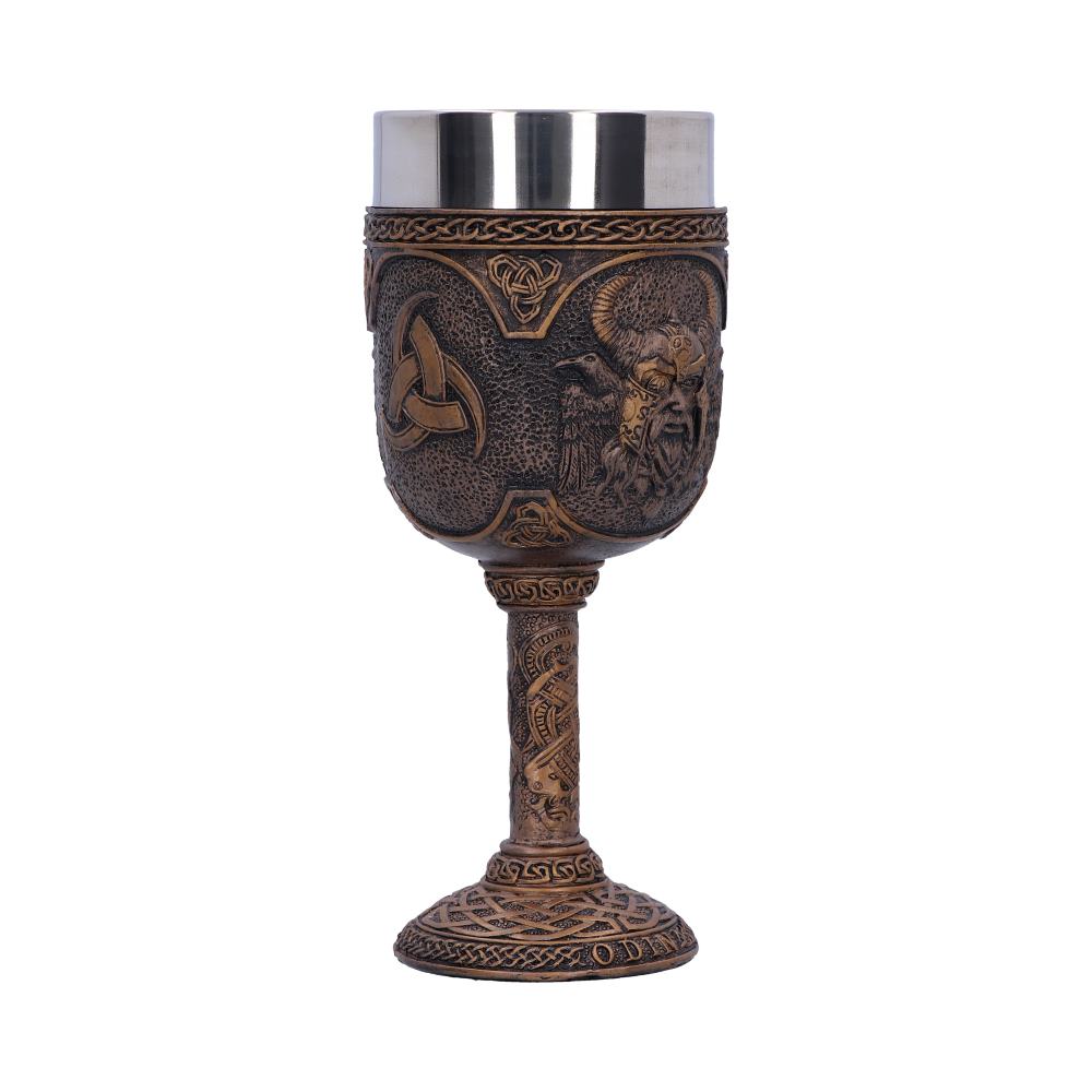 Odin Norse God of Wisdom and War Goblet 17cm 4