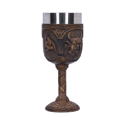 Odin Norse God of Wisdom and War Goblet 17cm 4