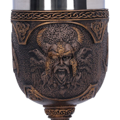 Odin Norse God of Wisdom and War Goblet 17cm 5