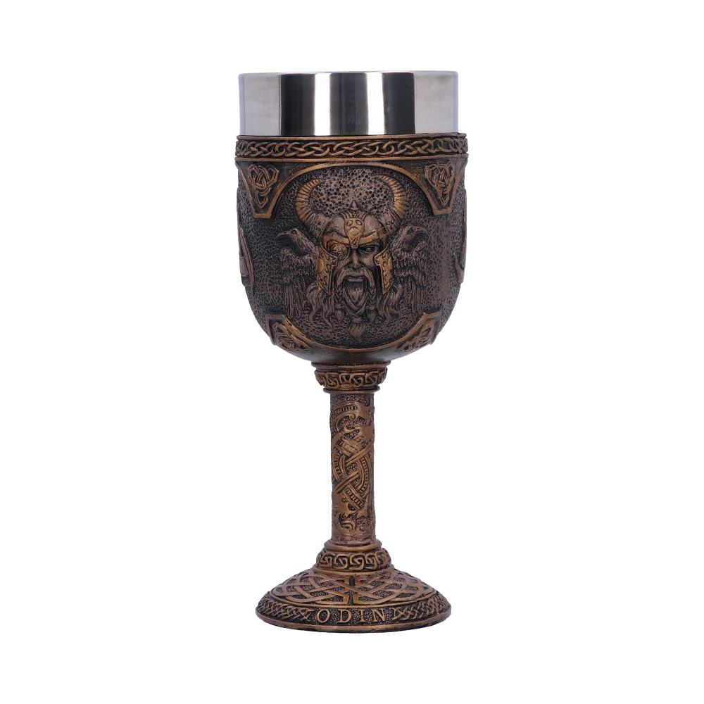 Odin Norse God of Wisdom and War Goblet 17cm 1