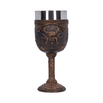 Odin Norse God of Wisdom and War Goblet 17cm 1