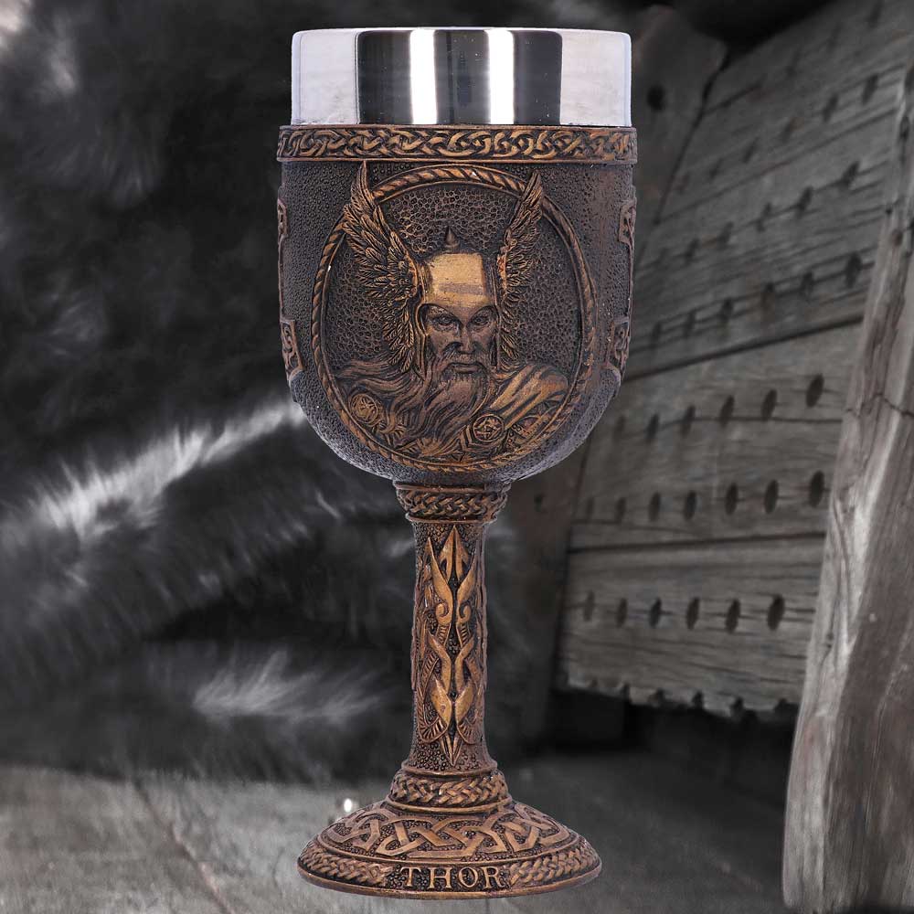 Thor Norse God of Thunder Goblet 17cm Drinking Cup 7