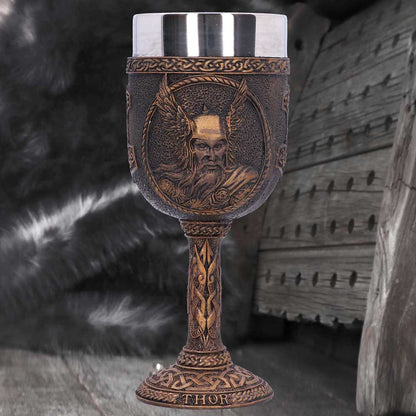 Thor Norse God of Thunder Goblet 17cm Drinking Cup 7
