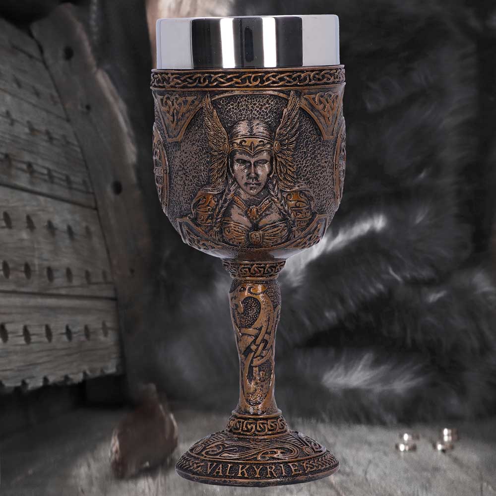 Valkyrie Norse Mythology Goblet 17cm Drinking Cup 7