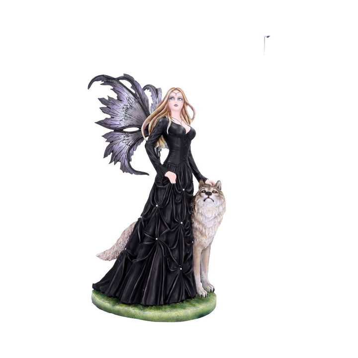 Loveta Large Wolf and Fairy Ornament 58.5cm