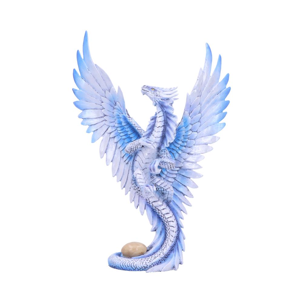 Anne Stokes Age of Dragons Adult Silver Dragon Figurine 31.5cm 1