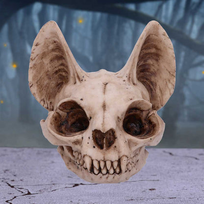 Bastets Secret Cat Skull Figurine Ornament 15cm 5