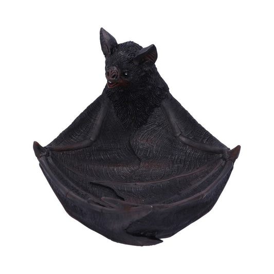 Winged Watcher Bat Trinket Holder Jewellery Dish 24.1cm 1