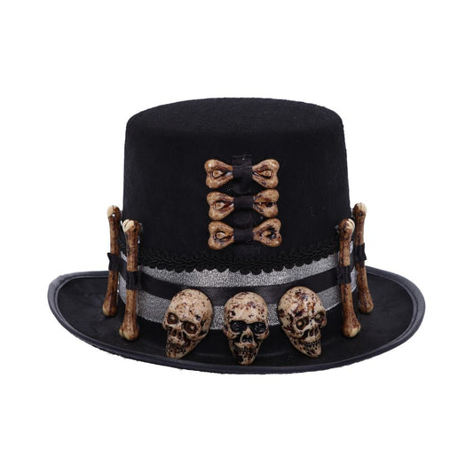Voodoo Priests Skull and Bone Top Hat 1