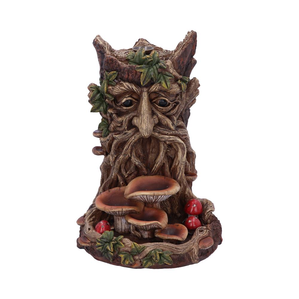 The Wisest Dryad Tree Spirit Green Man Backflow Incense Burner 18cm 1
