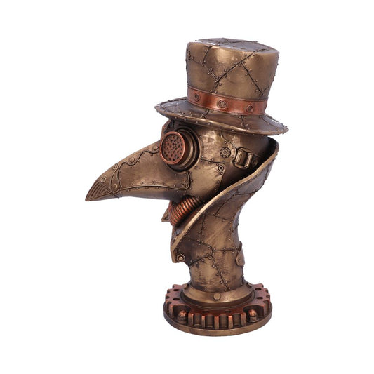 Steampunk Beaky Plague Doctor Bust Figurine 23cm 2