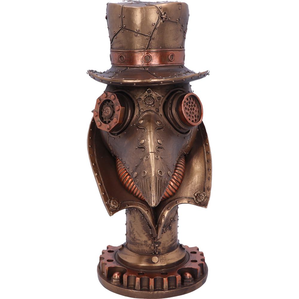 Steampunk Beaky Plague Doctor Bust Figurine 23cm 5