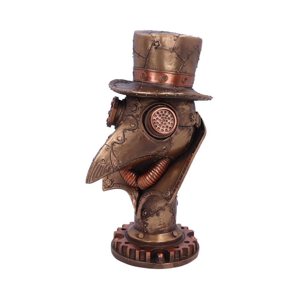 Steampunk Beaky Plague Doctor Bust Figurine 23cm 1