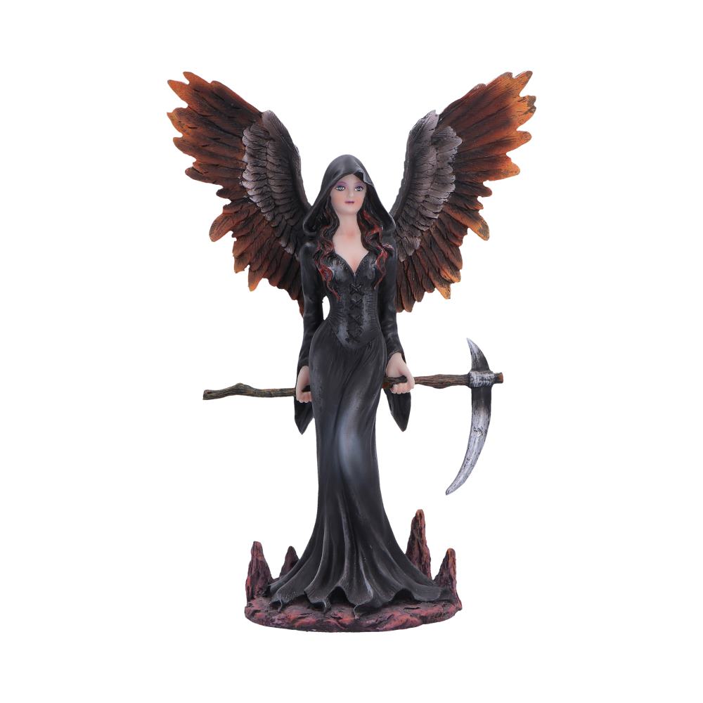 Take my Soul Gothic Female Reaper with Scythe Figurine 23.5cm