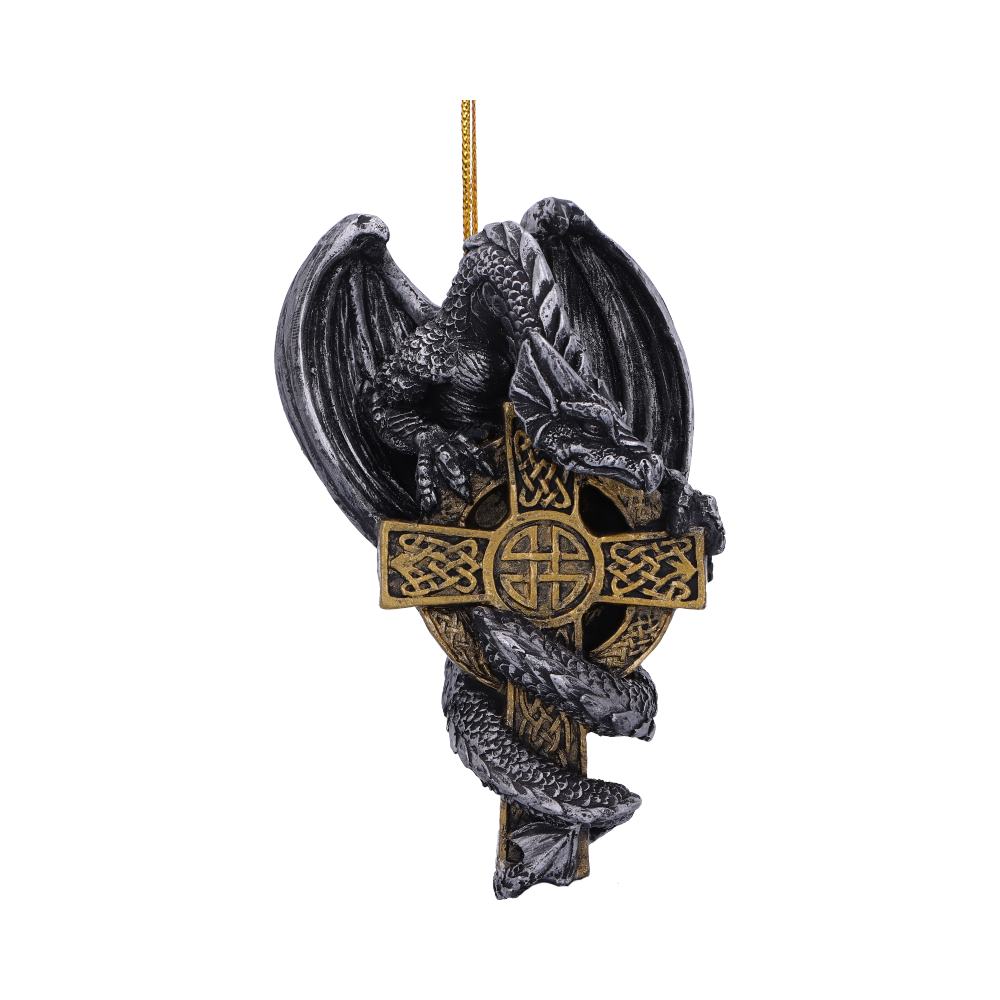 Claus Festive Hanging Dragon Ornament 11cm 1