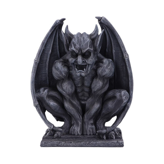 Adalward Dark Black Grotesque Gargoyle Figurine 26cm 1